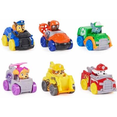 Paw Patrol : Pup Squad Racers, 6-Piece Vehicle Gift Set, Kids’ Toys for Boys & Girls Aged 3 and Up Paw Patrol : Pup Squad Racers, 6-Piece Vehicle Gift Set, Kids’ Toys for Boys & Girls Aged 3 and Up