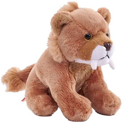 WILD REPUBLIC Pocketkins Eco Smilodon, Stuffed Animal, 5 Inches, Plush Toy, Made from Recycled Materials, Eco Friendly WILD REPUBLIC Pocketkins Eco Smilodon, Stuffed Animal, 5 Inches, Plush Toy, Made from Recycled Materials, Eco Friendly