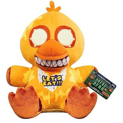Funko Plush: Five Nights At Freddy's (FNAF) Dreadbear Jack-O-Chica Collectable Soft Toy Birthday Gift Idea Official Merchandise Stuffed Funko Plush: Five Nights At Freddy's (FNAF) Dreadbear Jack-O-Chica Collectable Soft Toy Birthday Gift Idea Official Merchandise Stuffed