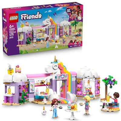 Lego Friends Unicorn Dream Café Toy Cake Shop w/ 3 Mini Dolls, Cash Register & Play Food Accessories incl. Cupcakes Birthday Gift for 6+ Year Old Girls 42684 Lego Friends Unicorn Dream Café Toy Cake Shop w/ 3 Mini Dolls, Cash Register & Play Food Accessories incl. Cupcakes Birthday Gift for 6+ Year Old Girls 42684