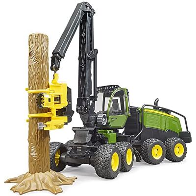 Bruder John Deere 1270G Forestry Harvester with Tree Trunk Bruder John Deere 1270G Forestry Harvester with Tree Trunk
