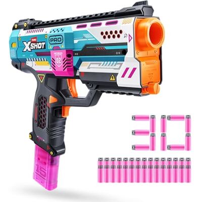 XSHOT SKINS Pro Series Motorised Thrasher (30 Darts) By ZURU XSHOT SKINS Pro Series Motorised Thrasher (30 Darts) By ZURU