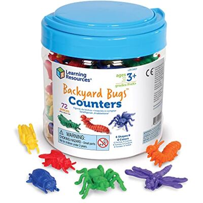 Learning Resources Backyard Bugs (Set of 72) Learning Resources Backyard Bugs (Set of 72)