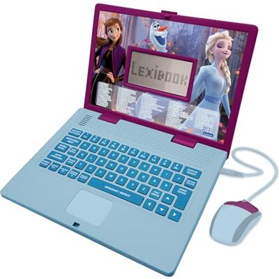LEXIBOOK , Frozen Educational Laptop for kids, JC598FZi12 English/Czech, Bilingual, 124 activities, Writing, Maths, Logic, Music LEXIBOOK , Frozen Educational Laptop for kids, JC598FZi12 English/Czech, Bilingual, 124 activities, Writing, Maths, Logic, Music
