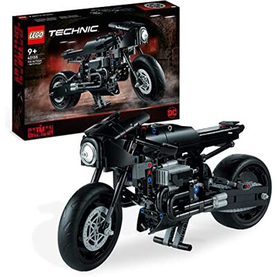 Lego Technic THE BATMAN – BATCYCLE Set, Collectible Toy Motorbike, Scale Model Building Kit of the Iconic Super Hero Bike from 2022 Movie 42155 Lego Technic THE BATMAN – BATCYCLE Set, Collectible Toy Motorbike, Scale Model Building Kit of the Iconic Super Hero Bike from 2022 Movie 42155