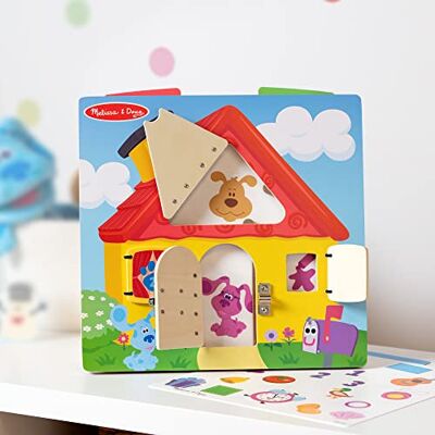 Melissa & Doug 33060 Blues Clues And You, Wooden Activity Board With Cards, Activity Board Bundle For Children, Developmental Play, 3+, Gifts For Boy Or Girl, Multicolour Melissa & Doug 33060 Blues Clues And You, Wooden Activity Board With Cards, Activity Board Bundle For Children, Developmental Play, 3+, Gifts For Boy Or Girl, Multicolour