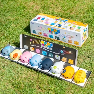 Ruko 1701A Musical Kittens Kids Keyboard with Cute Meow Tone, Music Cat Touch Play Music Scale, Fun Toy for Boys & Girls Age 3 4 5 6 7 8 9, Cat Toy for Kids Educational Instrument (8Pcs) Ruko 1701A Musical Kittens Kids Keyboard with Cute Meow Tone, Music Cat Touch Play Music Scale, Fun Toy for Boys & Girls Age 3 4 5 6 7 8 9, Cat Toy for Kids Educational Instrument (8Pcs)