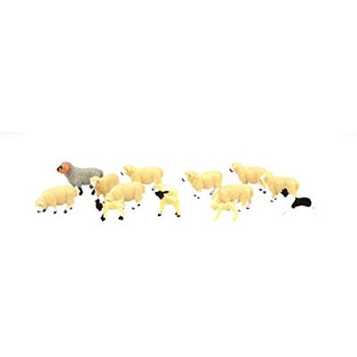 Britains Sheep Set with Sheepdog Farm Animals Toy, 3+ 1:32 Scale Farm Animal Figures Farm Toys, Sheep Toy and Sheepdog, Compatible with Farm Sets Britains Sheep Set with Sheepdog Farm Animals Toy, 3+ 1:32 Scale Farm Animal Figures Farm Toys, Sheep Toy and Sheepdog, Compatible with Farm Sets