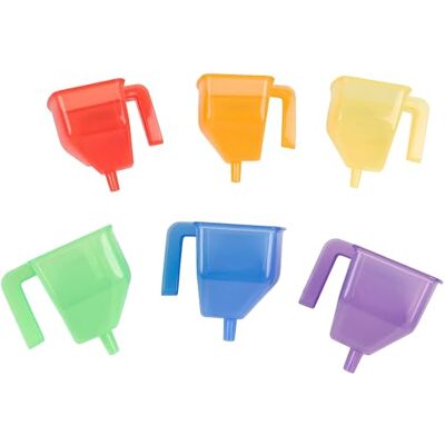 tickit Translucent Colour Funnels , Messy Play , Water & Sand Play Toys , Sensory Toys for Kids , Educational Toys for 2-3 Year Olds , Baby Sensory tickit Translucent Colour Funnels , Messy Play , Water & Sand Play Toys , Sensory Toys for Kids , Educational Toys for 2-3 Year Olds , Baby Sensory