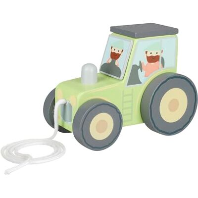 ORANGE TREE Tractor Push Pull Wooden Pull Along Toy Farm & Vehicle, 1-3 Yrs, Perfect 1st Bday Gift Early Development & Activity Toy ORANGE TREE Tractor Push Pull Wooden Pull Along Toy Farm & Vehicle, 1-3 Yrs, Perfect 1st Bday Gift Early Development & Activity Toy