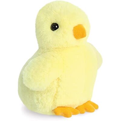 AURORA , 31860, Mini Flopsie Cheeky Chick, 8In, Eco-friendly soft toy, Yellow AURORA , 31860, Mini Flopsie Cheeky Chick, 8In, Eco-friendly soft toy, Yellow