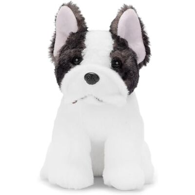Zappi Co Christophe the French Bulldog Plush Toy Frenchie (22cm) Frenchie Chum – Soft Cuddly Recycled – Dapper Doggy Friend (White) Zappi Co Christophe the French Bulldog Plush Toy Frenchie (22cm) Frenchie Chum – Soft Cuddly Recycled – Dapper Doggy Friend (White)