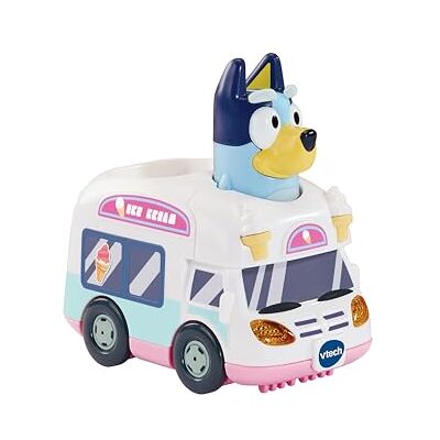 VTech Toot-Toot Drivers Bluey Ice Cream Truck, Interactive Toddler Toy for Pretend Play with Lights and Sounds, Bluey Toy Car, Suitable for Ages 12 Months, 2, 3, 4 Years Plus, English Version VTech Toot-Toot Drivers Bluey Ice Cream Truck, Interactive Toddler Toy for Pretend Play with Lights and Sounds, Bluey Toy Car, Suitable for Ages 12 Months, 2, 3, 4 Years Plus, English Version