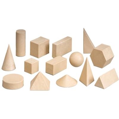 Wissner active learning Geometrical Shape Set, 14 Different Shapes made Out of RE-Wood In Cardboard Box Wissner active learning Geometrical Shape Set, 14 Different Shapes made Out of RE-Wood In Cardboard Box