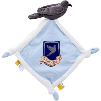 Rainbow Designs Harry Potter Ravenclaw Comfort Blanket for Newborns Soft Plush Comforter with Raven and Crest Baby Snuggle Blanket with Knotted Corners & Tactile Tags Rainbow Designs Harry Potter Ravenclaw Comfort Blanket for Newborns Soft Plush Comforter with Raven and Crest Baby Snuggle Blanket with Knotted Corners & Tactile Tags