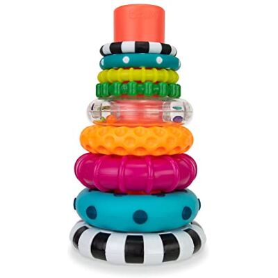 Sassy Baby Stacks of Circles 6m+, Mixed Sassy Baby Stacks of Circles 6m+, Mixed