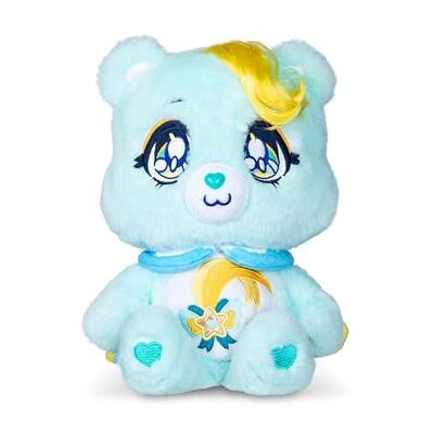Basic Fun Care Bears 35cm Kindness Keepers Plush – Wish Bear Eco-Friendly Soft Toy with Cute Expression & Belly Badge – Adorably Collectible Plush for Kids & Fans Basic Fun Care Bears 35cm Kindness Keepers Plush – Wish Bear Eco-Friendly Soft Toy with Cute Expression & Belly Badge – Adorably Collectible Plush for Kids & Fans
