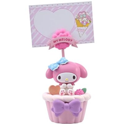 Hello Kitty And Friends Yume Sanrio My Melody Party Time Memo Stand – Cute Memo Clip with Cupcake Design Adorable Sanrio Gifts & Desk Accessories Hello Kitty And Friends Yume Sanrio My Melody Party Time Memo Stand – Cute Memo Clip with Cupcake Design Adorable Sanrio Gifts & Desk Accessories