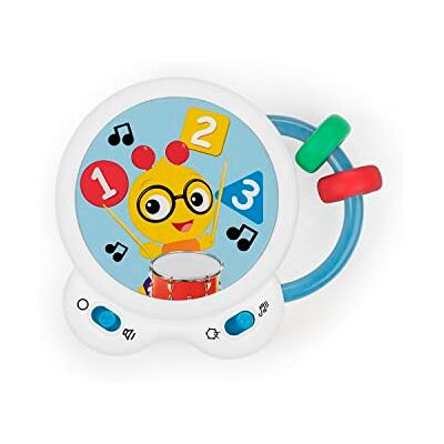 Baby Einstein Tiny Tempo Musical Toy Drum, Ages 3+ Months, Bead Chaser Baby Einstein Tiny Tempo Musical Toy Drum, Ages 3+ Months, Bead Chaser