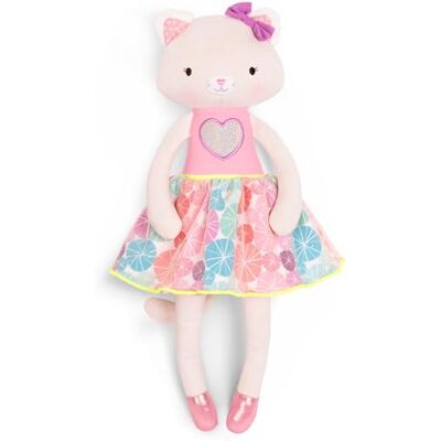 B. toys – Plush Cat Baby Doll with Ballet Tutu & Sparkly Shoes – 15-Inch Soft Cuddly Stuffed Animal Baby Toys for Toddlers – Machine Washable Kitty for Bedtime, Playtime & Nursery B. toys – Plush Cat Baby Doll with Ballet Tutu & Sparkly Shoes – 15-Inch Soft Cuddly Stuffed Animal Baby Toys for Toddlers – Machine Washable Kitty for Bedtime, Playtime & Nursery