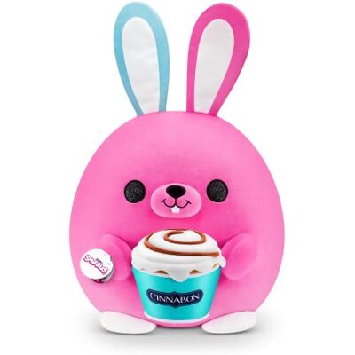 Snackles Series 1 Bunny (Cinnabon), Surprise Medium Plush, Ultra Soft Plush, 28 cm, Collectible Plush with Real Brands (Bunny) Snackles Series 1 Bunny (Cinnabon), Surprise Medium Plush, Ultra Soft Plush, 28 cm, Collectible Plush with Real Brands (Bunny)