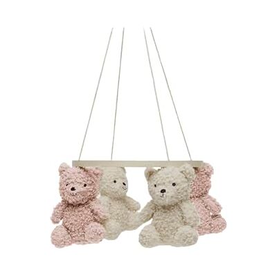 Jollein Baby Mobile Teddy Bear Wild Pink/Natural Jollein Baby Mobile Teddy Bear Wild Pink/Natural