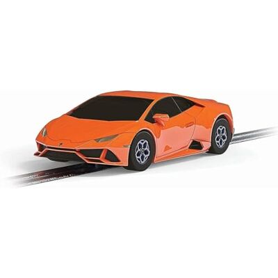 Scalextric Micro Lamborghini Huracan EVO Toy Slot Car for Race Tracks or Set Small Kids Gift Ideas for Boys/Girls Ages 4+, Accessories, Solid Orange Scalextric Micro Lamborghini Huracan EVO Toy Slot Car for Race Tracks or Set Small Kids Gift Ideas for Boys/Girls Ages 4+, Accessories, Solid Orange