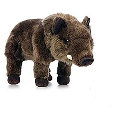Living Nature Wild Boar Piglet, Realistic Soft Cuddly Boar Toy, Naturli Eco-Friendly Plush, 29cm Living Nature Wild Boar Piglet, Realistic Soft Cuddly Boar Toy, Naturli Eco-Friendly Plush, 29cm