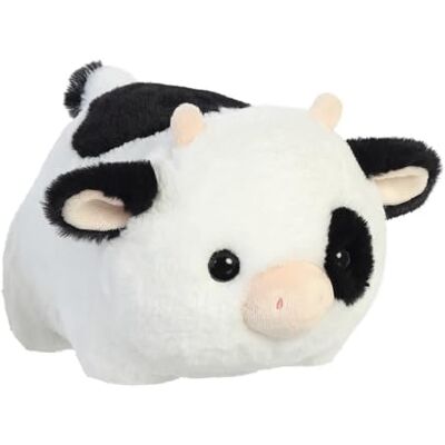 AURORA , 33555, Spudsters Tutie Cow 10In, Soft Toy, White & Black, 15 cm x 18 cm x 25 cm AURORA , 33555, Spudsters Tutie Cow 10In, Soft Toy, White & Black, 15 cm x 18 cm x 25 cm