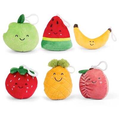Living Nature Little Fruit Clips Plush Toy Cute Soft Toy Keyring Gift for Kids, 22 cm Living Nature Little Fruit Clips Plush Toy Cute Soft Toy Keyring Gift for Kids, 22 cm