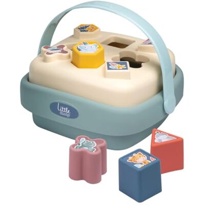 Smoby Little Shape Sorter Shape and Color Recognition Handle Included From 12 Months Made in France Smoby Little Shape Sorter Shape and Color Recognition Handle Included From 12 Months Made in France