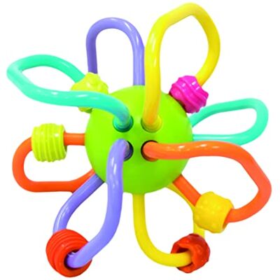 Peterkin Play & Learn – WIGGLER – Twist & Pull Rattle Baby Toys Educational Toys Ages 3m+ Peterkin Play & Learn – WIGGLER – Twist & Pull Rattle Baby Toys Educational Toys Ages 3m+
