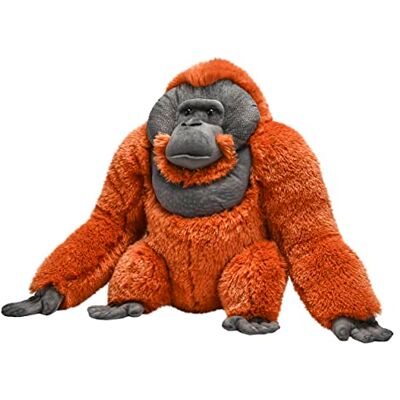 WILD REPUBLIC Artist Collection, Male Orangutan Baby, Gift for Kids, 15 inches, Plush Toy, Fill is Spun Recycled Water Bottles WILD REPUBLIC Artist Collection, Male Orangutan Baby, Gift for Kids, 15 inches, Plush Toy, Fill is Spun Recycled Water Bottles