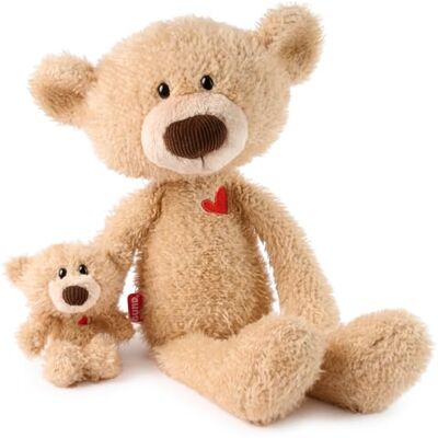 GUND Near or Far Bears, Premium Large & Small Teddy Bears with Voice Recording Capability, Stuffed Animals for Ages 1 and Up, Brown, 16” GUND Near or Far Bears, Premium Large & Small Teddy Bears with Voice Recording Capability, Stuffed Animals for Ages 1 and Up, Brown, 16”