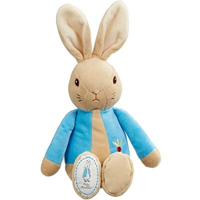 Rainbow Designs Beatrix Potter My First Peter Rabbit PO1227, Beige and Blue Rainbow Designs Beatrix Potter My First Peter Rabbit PO1227, Beige and Blue