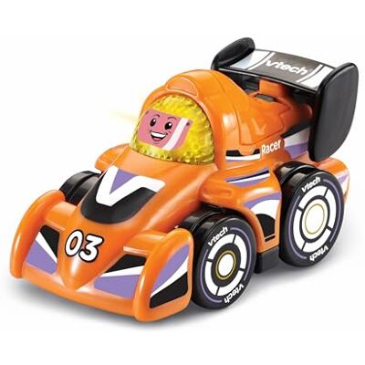 VTech Toot-Toot Drivers V Racers Orange, Interactive Toddlers Toy, Pretend Play with Lights and Sounds, Gift For Ages 12 Months, 2, 3, 4+ Years, English Version VTech Toot-Toot Drivers V Racers Orange, Interactive Toddlers Toy, Pretend Play with Lights and Sounds, Gift For Ages 12 Months, 2, 3, 4+ Years, English Version