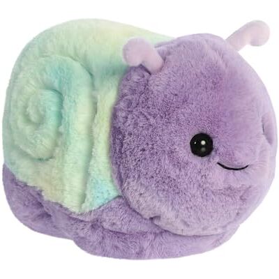 AURORA , 33838, Spudsters Emily Snail 10In, Soft Toy, Purple AURORA , 33838, Spudsters Emily Snail 10In, Soft Toy, Purple