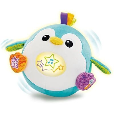 LeapFrog 123 Bounce with Me Penguin, Interactive Bouncing Penguin Toy, Gross Motor Skills, Voice Recording Feature, Suitable for Toddlers Aged 9, 12, 18 Months+, English Version LeapFrog 123 Bounce with Me Penguin, Interactive Bouncing Penguin Toy, Gross Motor Skills, Voice Recording Feature, Suitable for Toddlers Aged 9, 12, 18 Months+, English Version