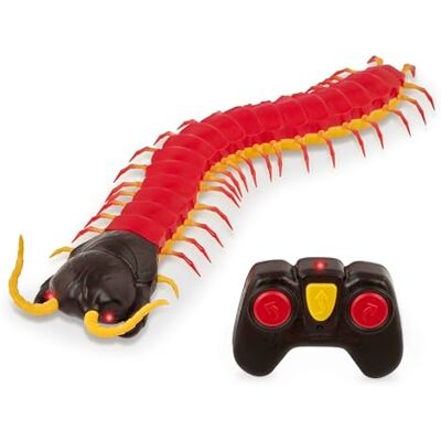 Terra by Battat – Remote Control Centipede Toy for Kids – RC Giant Scolopendra with LED Eyes – Electronic Arthropod Animal & Fast Moving Legs – 6 Years + Terra by Battat – Remote Control Centipede Toy for Kids – RC Giant Scolopendra with LED Eyes – Electronic Arthropod Animal & Fast Moving Legs – 6 Years +