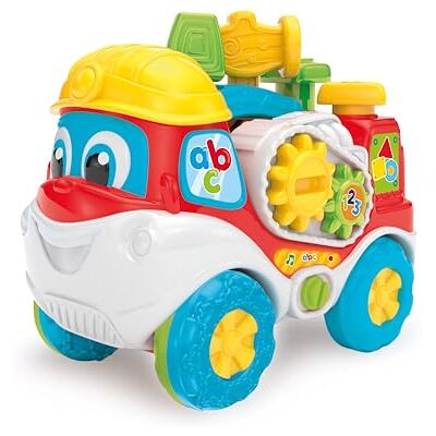 Clementoni - Interactive Tool Truck: Includes Lights & Sounds to Learn Letters, Numbers & More (18+ Months) Clementoni - Interactive Tool Truck: Includes Lights & Sounds to Learn Letters, Numbers & More (18+ Months)