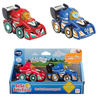 VTech TUT TUT Baby Speedster Set of 2 Racing Cars Interactive Play Cars VTech TUT TUT Baby Speedster Set of 2 Racing Cars Interactive Play Cars