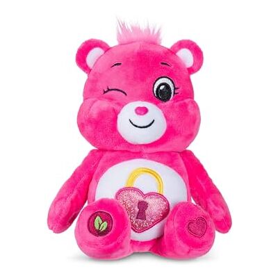 Basic Fun Care Bears 22cm Sparkle Plush – Secret Bear Eco-Friendly Soft Toy with Glittery Belly Badge – Collectible Plush for Kids & Fans Basic Fun Care Bears 22cm Sparkle Plush – Secret Bear Eco-Friendly Soft Toy with Glittery Belly Badge – Collectible Plush for Kids & Fans
