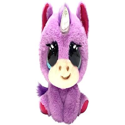 Goliath EyeLuvs: Rosemary the Unicorn 8-inch Unicorn Plush with Magical Glittery Eyes Shake and Watch Their Eyes Sparkle Collectible Plush for Kids Ages 3+ Goliath EyeLuvs: Rosemary the Unicorn 8-inch Unicorn Plush with Magical Glittery Eyes Shake and Watch Their Eyes Sparkle Collectible Plush for Kids Ages 3+