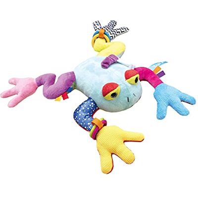 Baby Nat Zita the Frog Plush Toy BN0496 Multi-Colour Baby Nat Zita the Frog Plush Toy BN0496 Multi-Colour