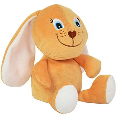 Kögler 75675 Laber Floppy Rabbit Sock, Labertier with Recording and Playback Function, Rattles Everything in Fun and Moves, Approximately 17 cm tall, Ideal as a Gift for Boys and Girls Kögler 75675 Laber Floppy Rabbit Sock, Labertier with Recording and Playback Function, Rattles Everything in Fun and Moves, Approximately 17 cm tall, Ideal as a Gift for Boys and Girls
