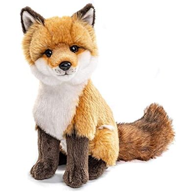 Uni-Toys Classic Red Fox 27 cm (Height) Plush Fox, Forest Animal Plush Toy, Cuddly Toy Uni-Toys Classic Red Fox 27 cm (Height) Plush Fox, Forest Animal Plush Toy, Cuddly Toy