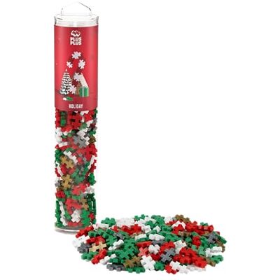 PLUS PLUS Christmas Building Blocks Toy 240 pc Kids Construction Toys, Creative Learning Resources and STEM Play for Home and Travel Girls and Boys Toys Age 5 Plus Holiday 240 Pieces PLUS PLUS Christmas Building Blocks Toy 240 pc Kids Construction Toys, Creative Learning Resources and STEM Play for Home and Travel Girls and Boys Toys Age 5 Plus Holiday 240 Pieces