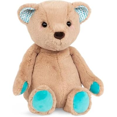 B. toys Plush Teddy Bear, Cara-Mellow Bear, 12-Inch Stuffed Animal Toy B. toys Plush Teddy Bear, Cara-Mellow Bear, 12-Inch Stuffed Animal Toy