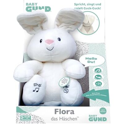 GUND Flora, the singing and speaking bunny, approx. 30 cm / 11.8 GUND Flora, the singing and speaking bunny, approx. 30 cm / 11.8