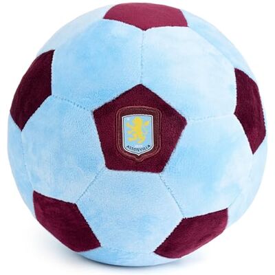 The Gift Scholars Aston Villa Plush Football Officially Licensed 22 cm Soft Toy Pillow Fluffy Stuffed Football Ideal for Kids and Adults Perfect Sports Gift for Villans The Gift Scholars Aston Villa Plush Football Officially Licensed 22 cm Soft Toy Pillow Fluffy Stuffed Football Ideal for Kids and Adults Perfect Sports Gift for Villans